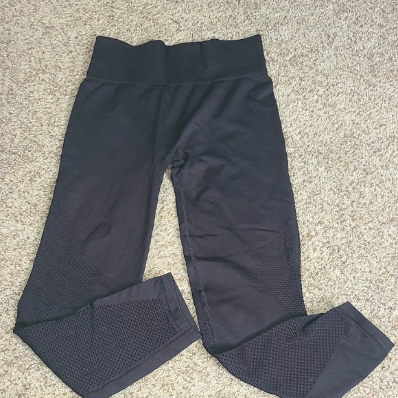 PINK Victoria's Secret Pants - PINK Victoria's Secret Black Leggings